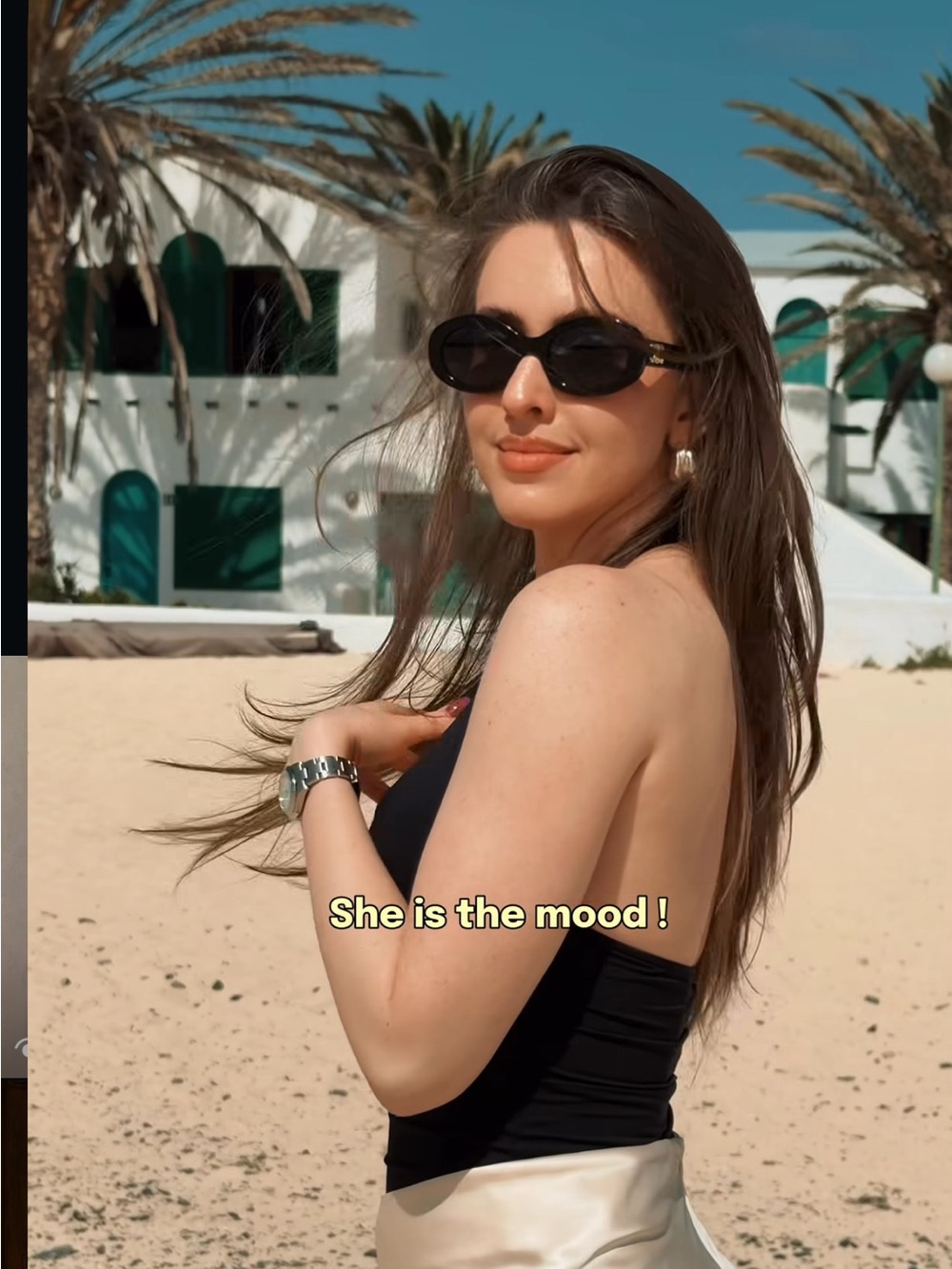 Triomphe Oval Sunglasses, 52mm New